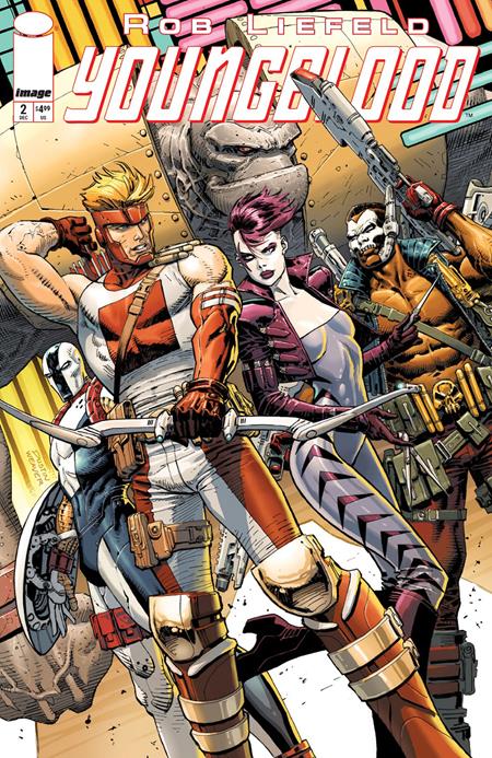 Youngblood #2  Dustin Weaver Cover