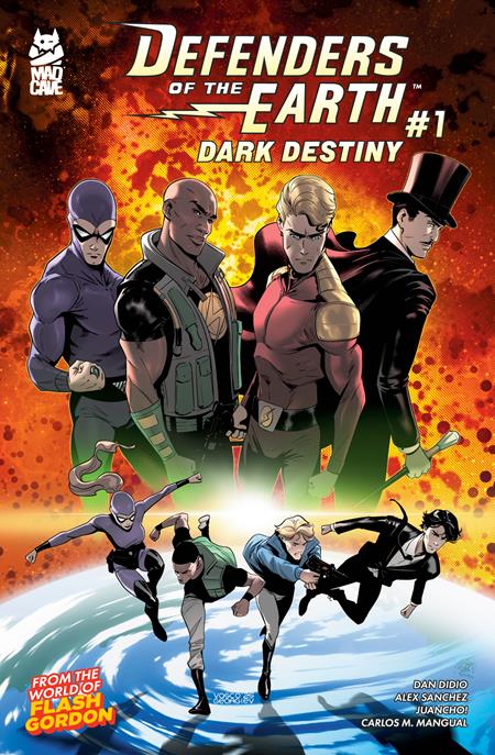 Defenders Of The Earth Dark Destiny #1 (OF 4)  Vasco Georgiev Cover