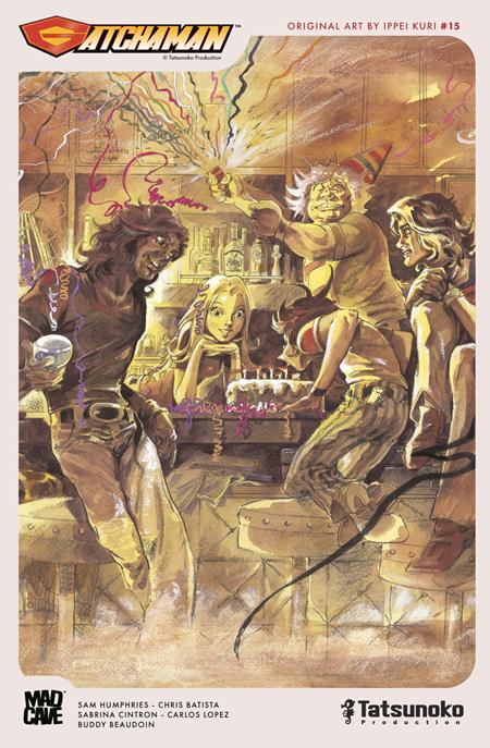 Gatchaman #15  Ippei Kuri Cover