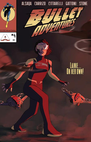 Bullet Adventures #4  Lara Kane Cover