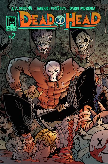 Dead Head #2 (OF 6)  Ryan G Browne Cover