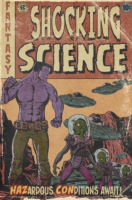 Hazcon #2 (OF 5)  Nik Poliwko Kenney Mesnard Ec Monster Homage Variant