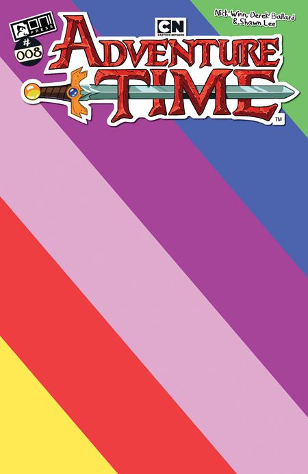 Adventure Time (2025) #8  Lady Rainicorn Rainbow Sketch Cover