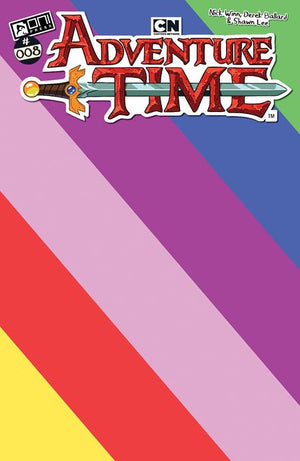 Adventure Time (2025) #8  Lady Rainicorn Rainbow Sketch Cover