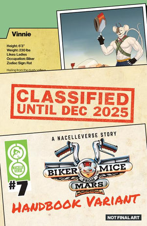 Biker Mice From Mars (2025) #7  Dotun Akande Handbook Var