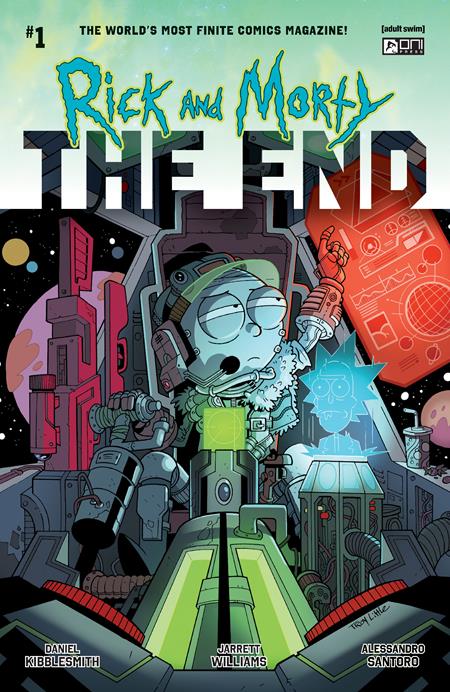 Rick And Morty The End #1  Troy Little Cover