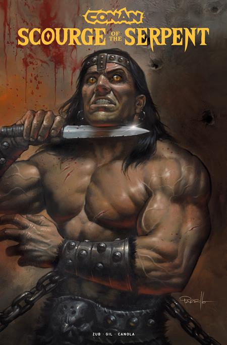Conan The Barbarian Scourge Of The Serpent #4 (OF 4)  Lucio Parrillo Cover