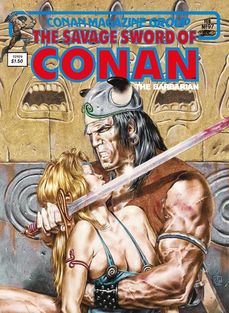 Savage Sword Of Conan The Original Comics Omnibus Hc Volume 07 Direct Market Edition Cover