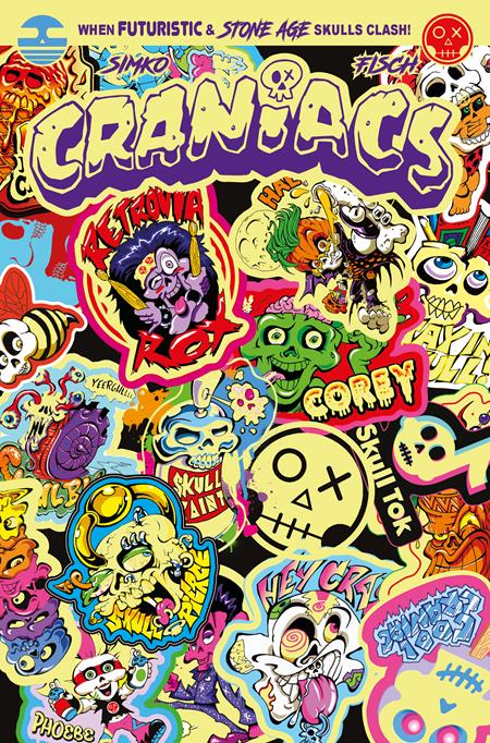 Craniacs #3 (OF 4)  Joe Simko Collage Cover