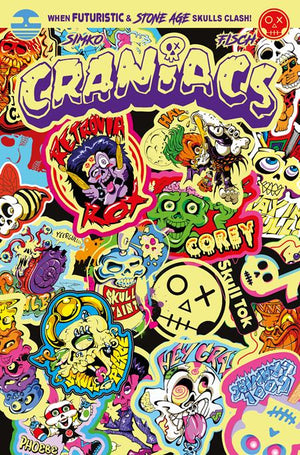 Craniacs #3 (OF 4)  Joe Simko Collage Cover