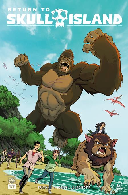 Return To Skull Island #1-4 Christopher Jones Pack Limited To 500 Copies Allocations May Occur