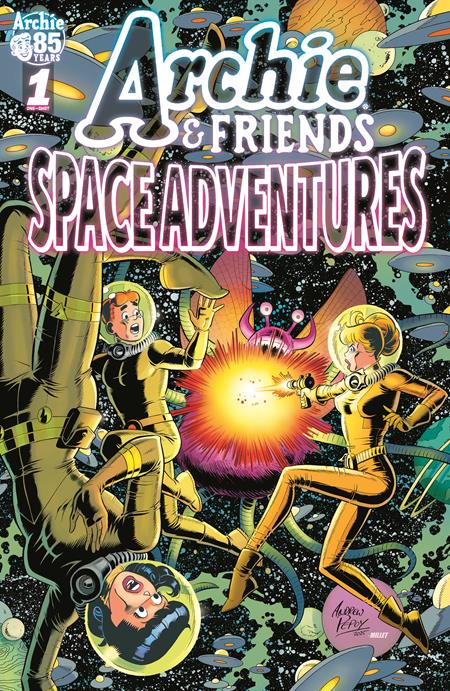 Archie & Friends #20 Space Adventures Andrew Pepoy Jason Millet Cover