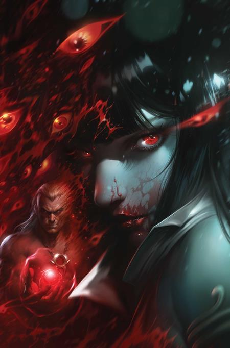 Vampirella Armageddon #8 Francesco Mattina Metal Virgin Cover