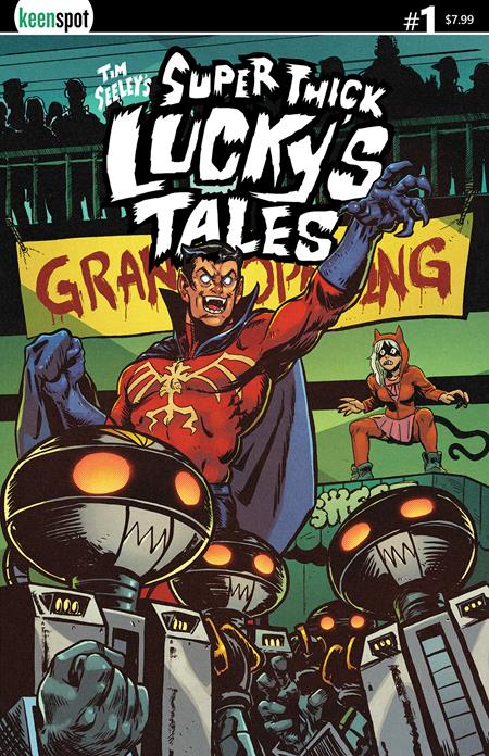 Tim Seeleys Super Thick Luckys Tales #1 John Golden Cover