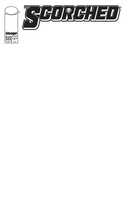 Spawn Scorched #50 Blank Sketch Cover