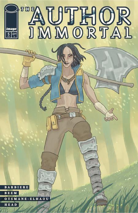 Author Immortal #5 Dalton James Rose Cover