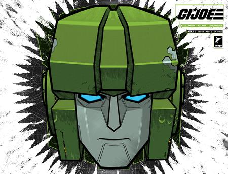 Gi Joe #19 John Amor & Andres Juarez Die Cut Foil Mask Cover