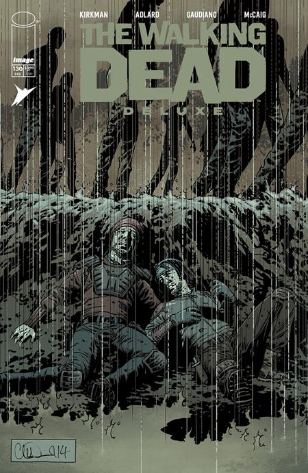 Walking Dead Deluxe #130 Charlie Adlard & Dave Mccaig Cover