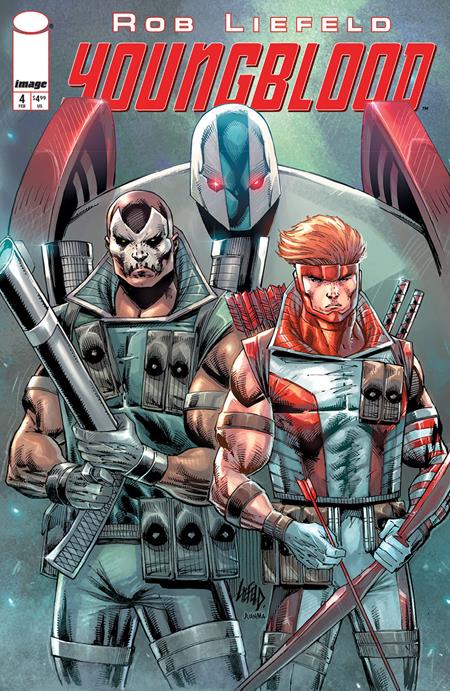 Youngblood #4 Rob Liefeld Cover