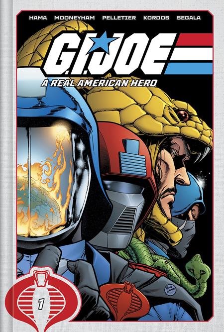 Gi Joe A Real American Hero Dlx Hc Book 01 Direct Market Exclusive Brad Walker & Laura Martin Cover