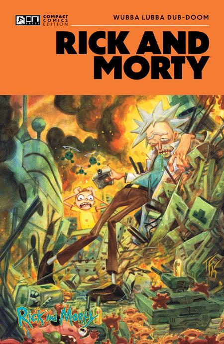 Rick And Morty Oni Compact Comics Edition -  Wubba Lubba Dub-Doom