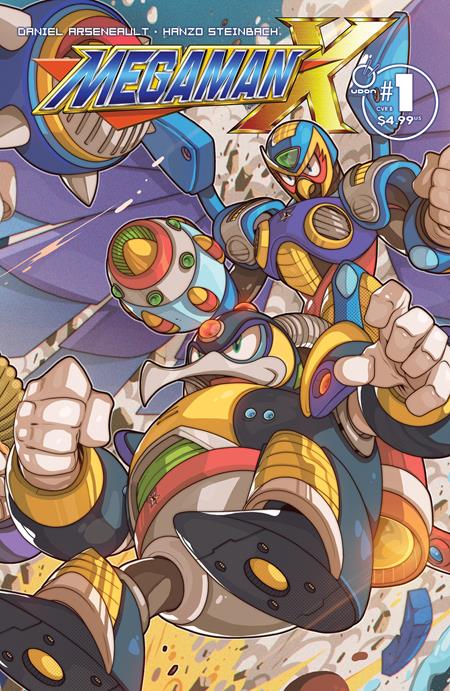 Mega Man X #1 (OF 5) Edwin Huang Cover