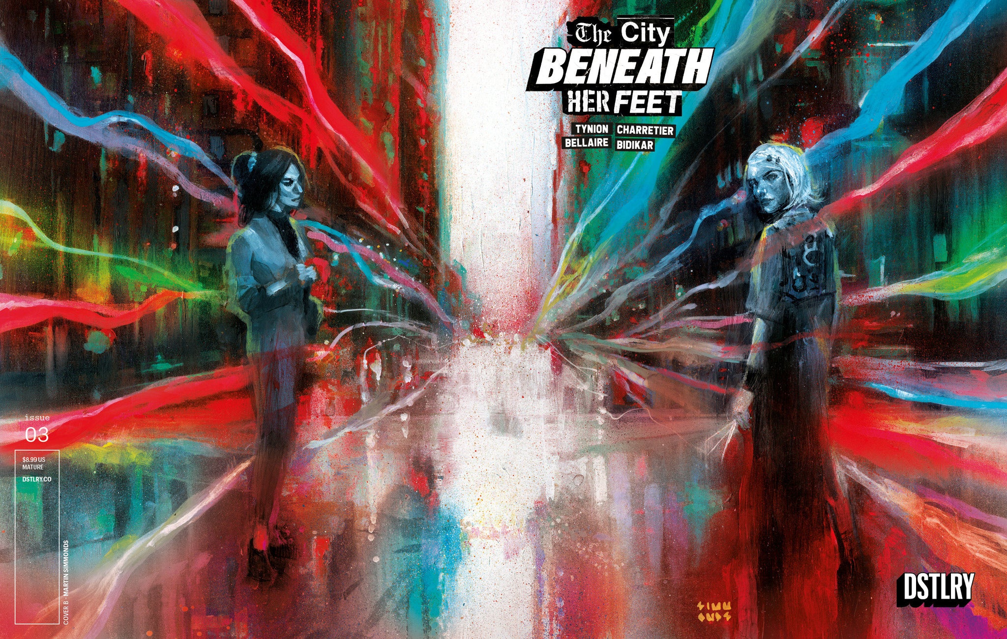 The City Beneath Her Feet #3  Martin Simmonds Cover
