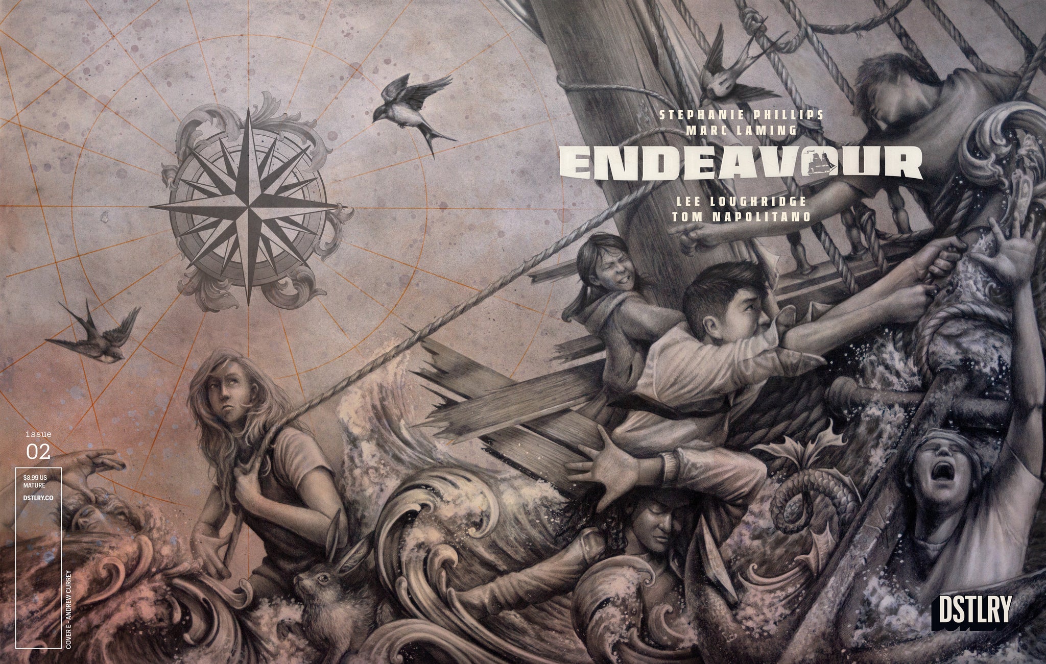 ENDEAVOUR #2   ANDREW CURRY Cover