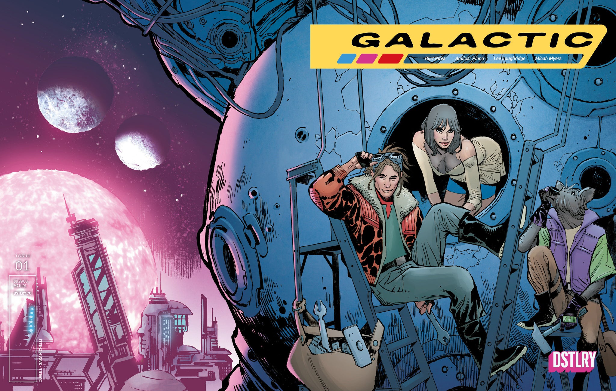 GALACTIC #1  SARA PICHELLI Cover