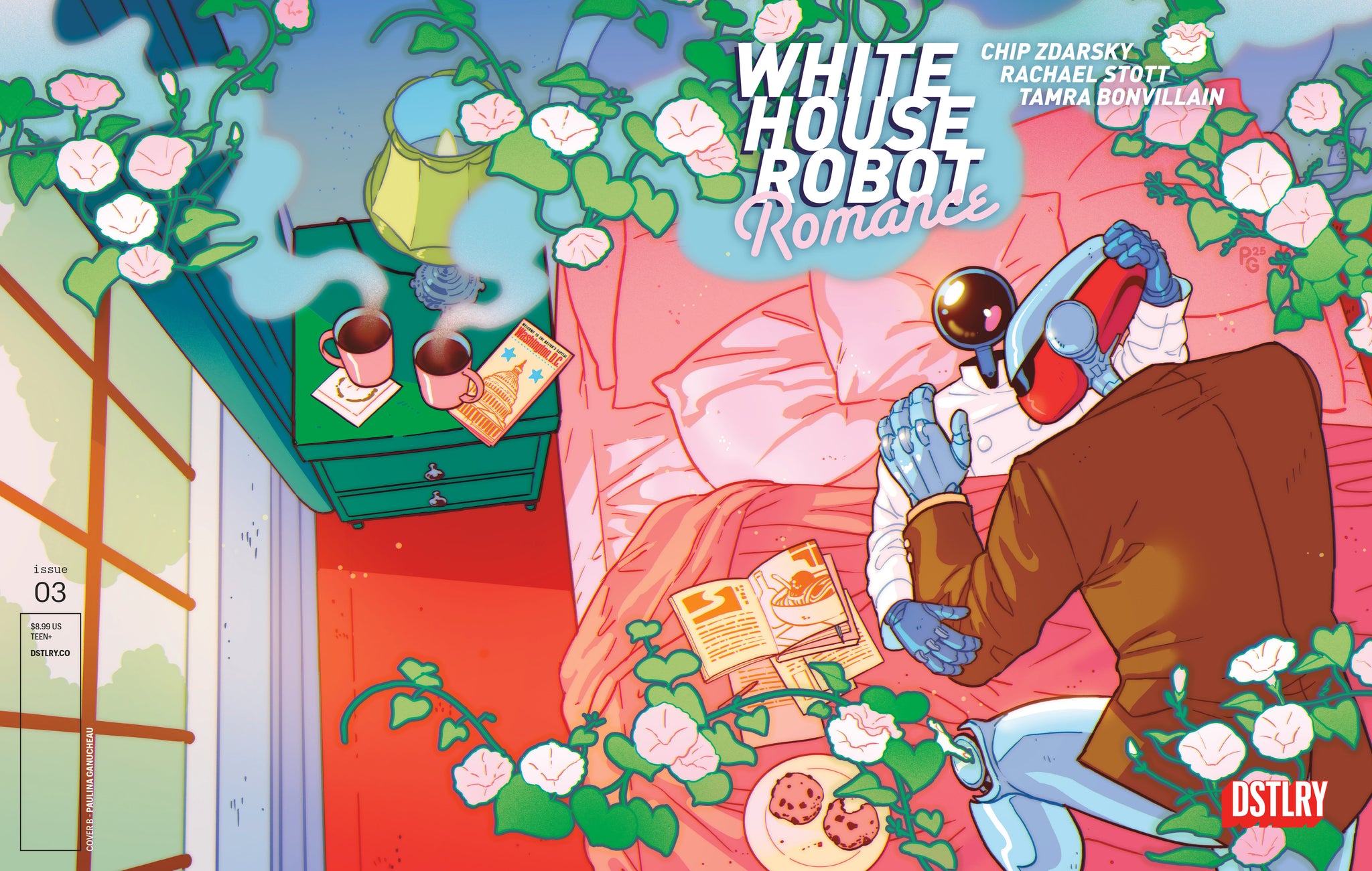 White House Robot Romance #3  Paulina Ganucheau Cover