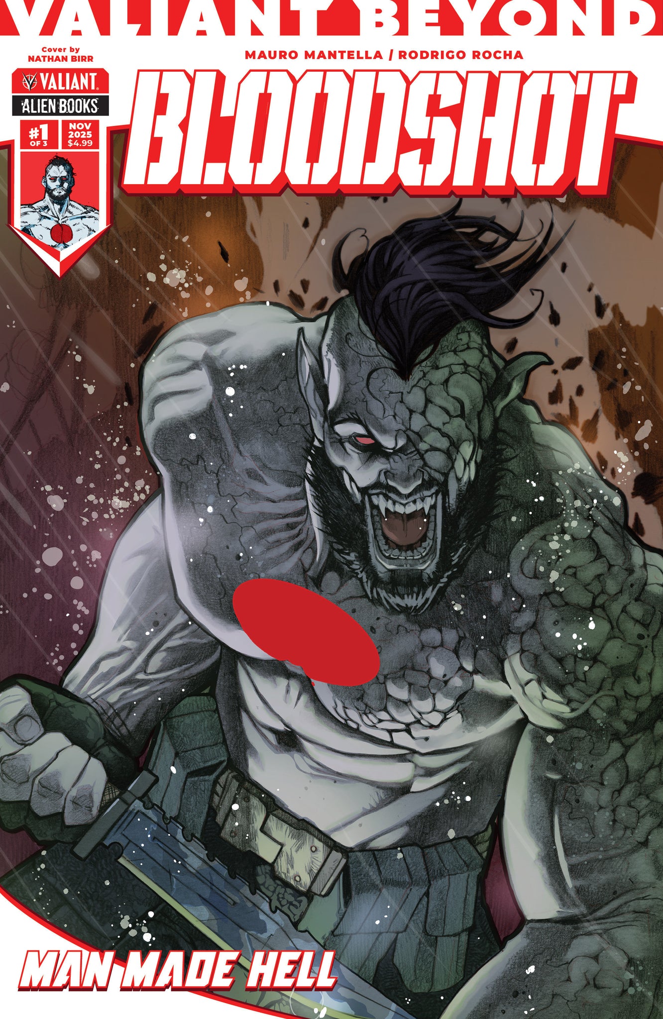 Valiant Beyond: Bloodshot #4--Man Made Hell #1  Birr Cover