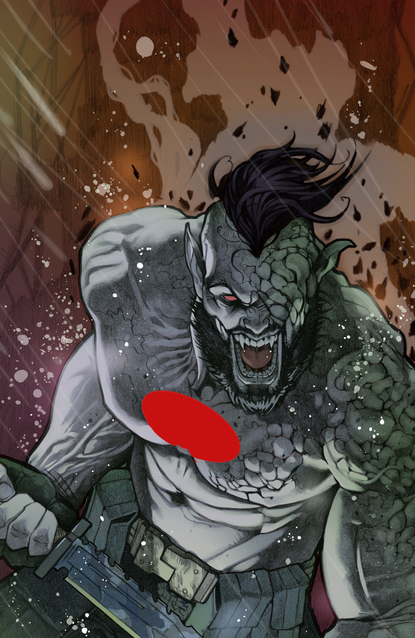 Valiant Beyond: Bloodshot #4--Man Made Hell #1  Birr Full Art Cover