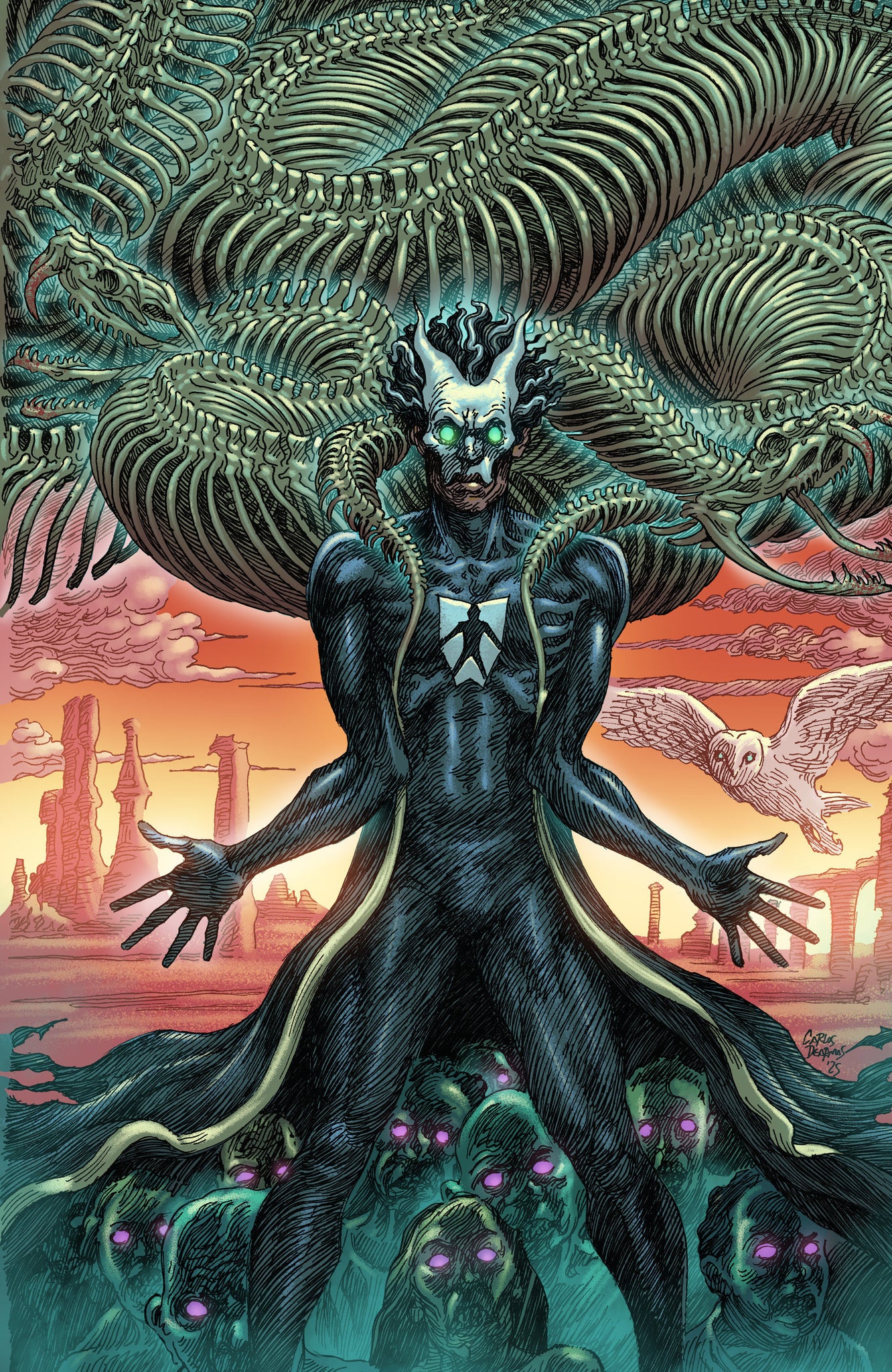 Valiant Beyond: Tales Of The Shadowman #4--Ghosts Of The Bayou #1  Dearmas Full Art Cover