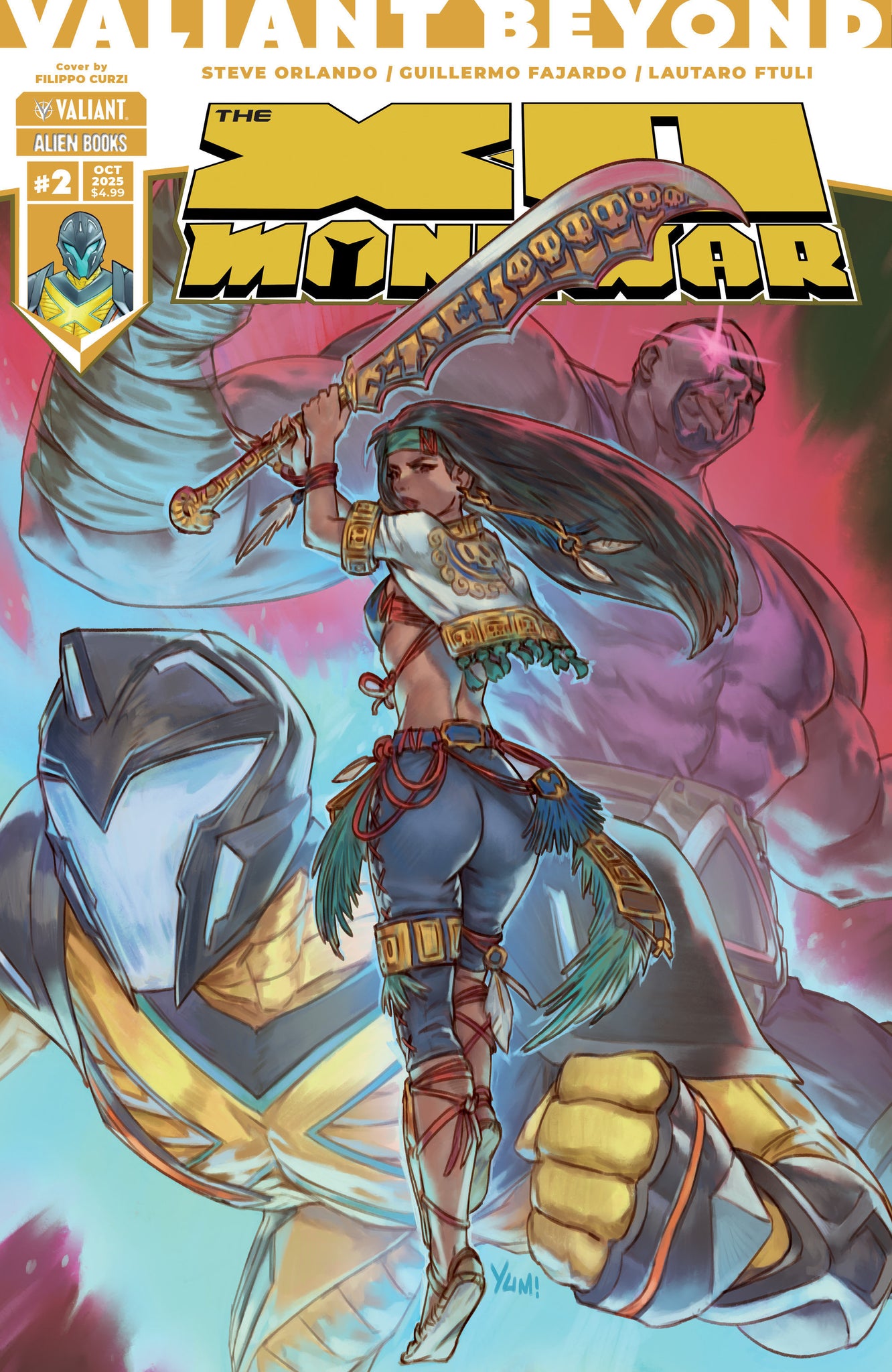 Valiant Beyond: The X-O Manowar #2 Curzi Cover