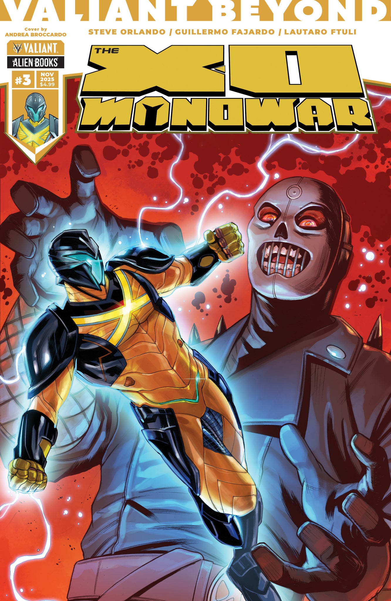 Valiant Beyond: The X-O Manowar #3  Broccardo Cover