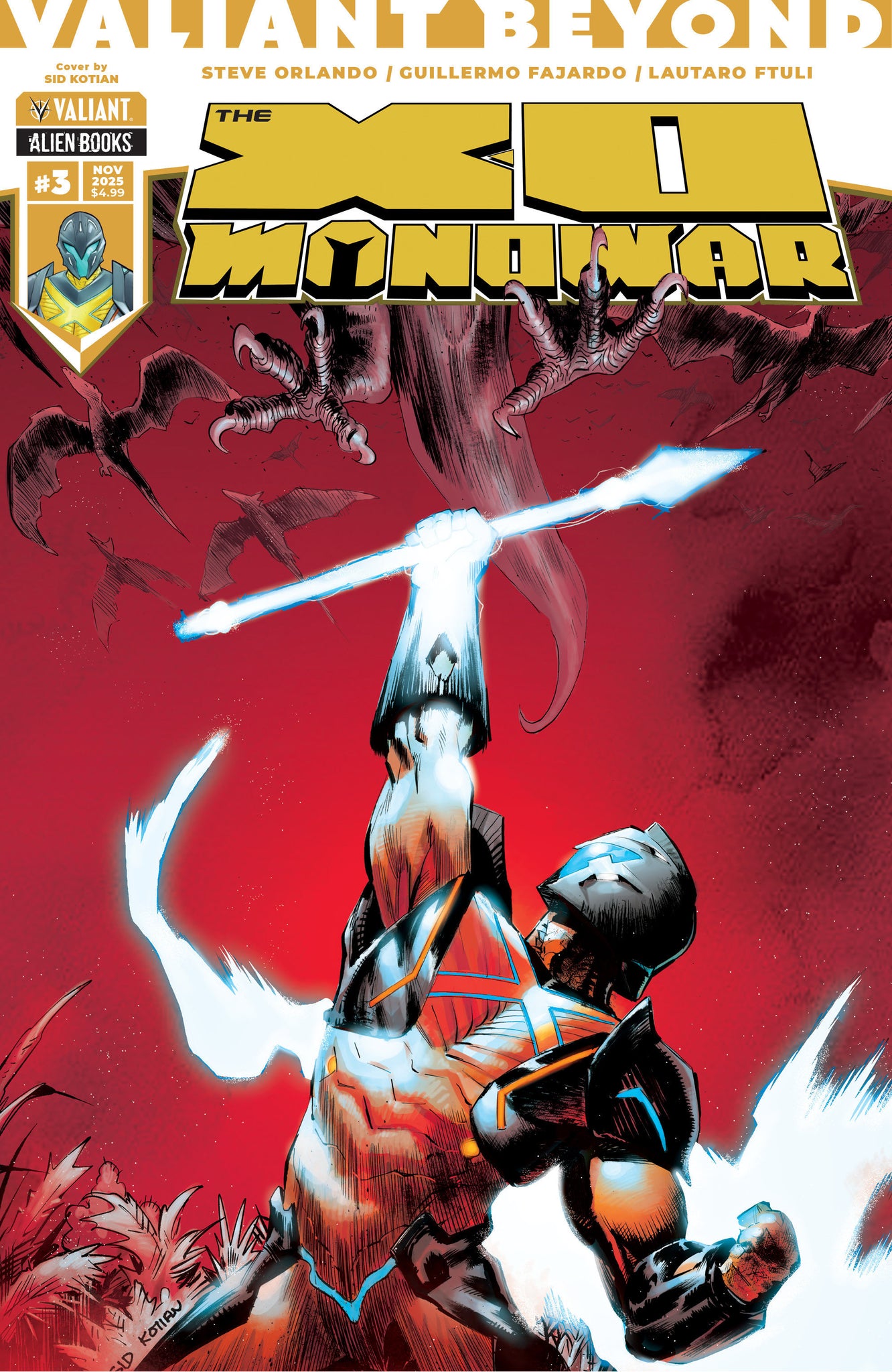 Valiant Beyond: The X-O Manowar #3  Kotian Cover