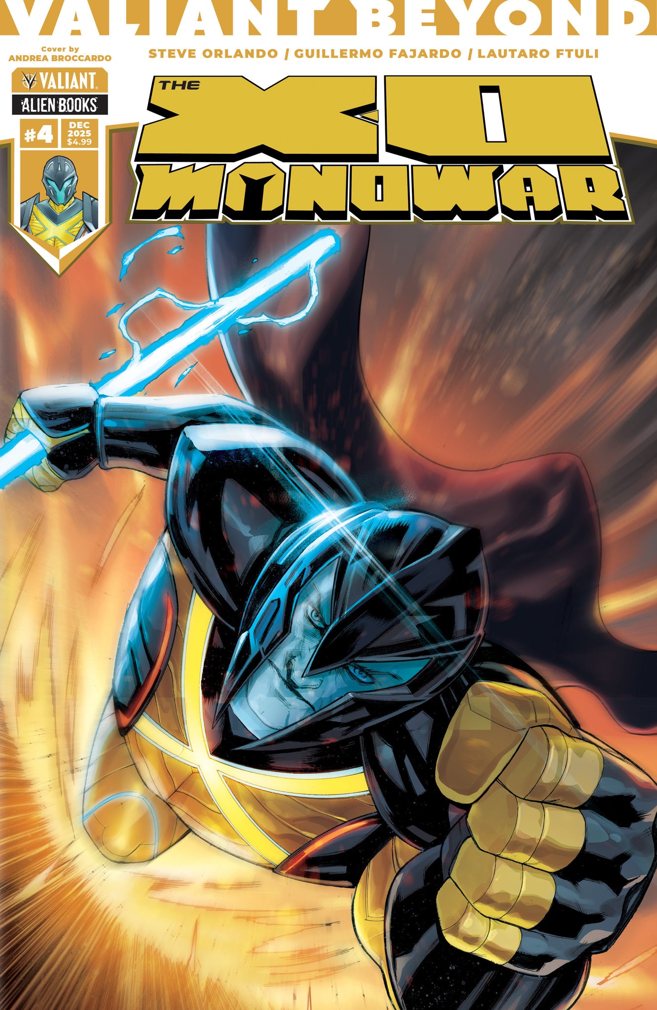 Valiant Beyond: The X-O Manowar #4  Broccardo Cover