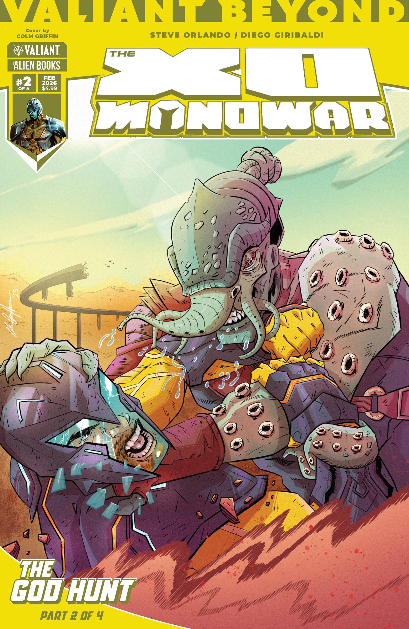 Valiant Beyond: The X-O Manowar #6--The God Hunt #2