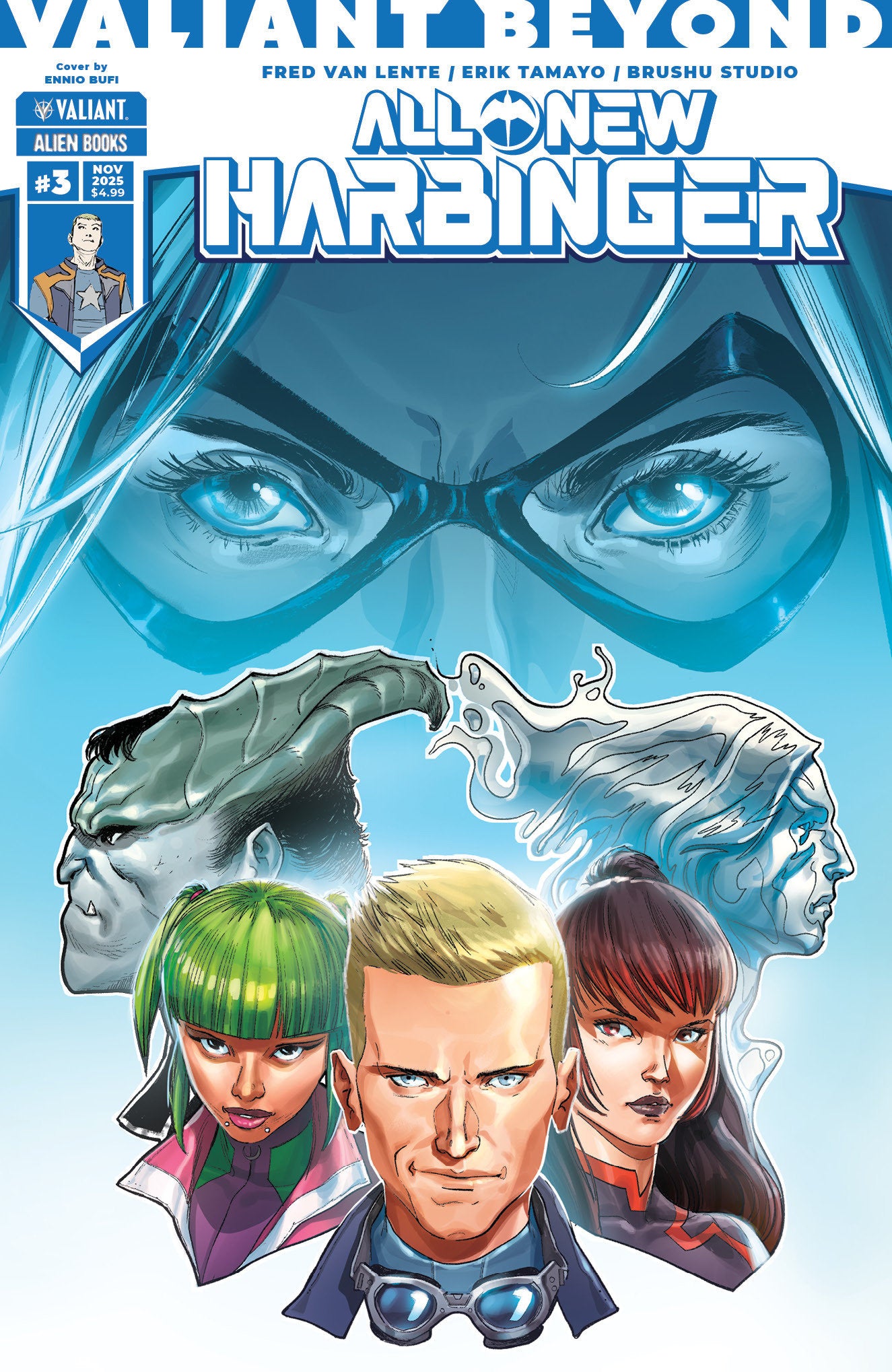 Valiant Beyond: All-New Harbinger #3  Bufi Cover