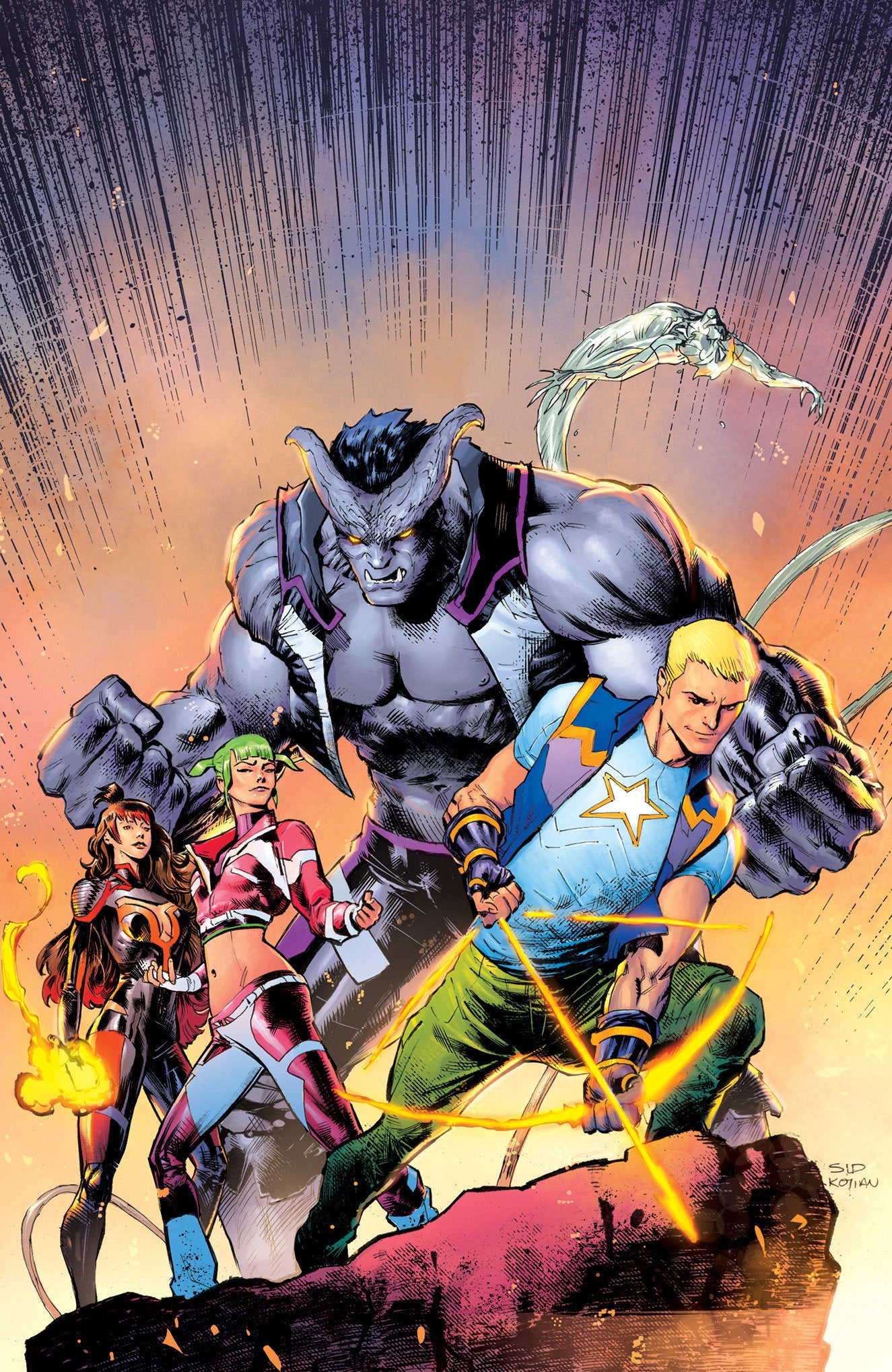 Valiant Beyond: All-New Harbinger #3  Kotian Full Art Cover