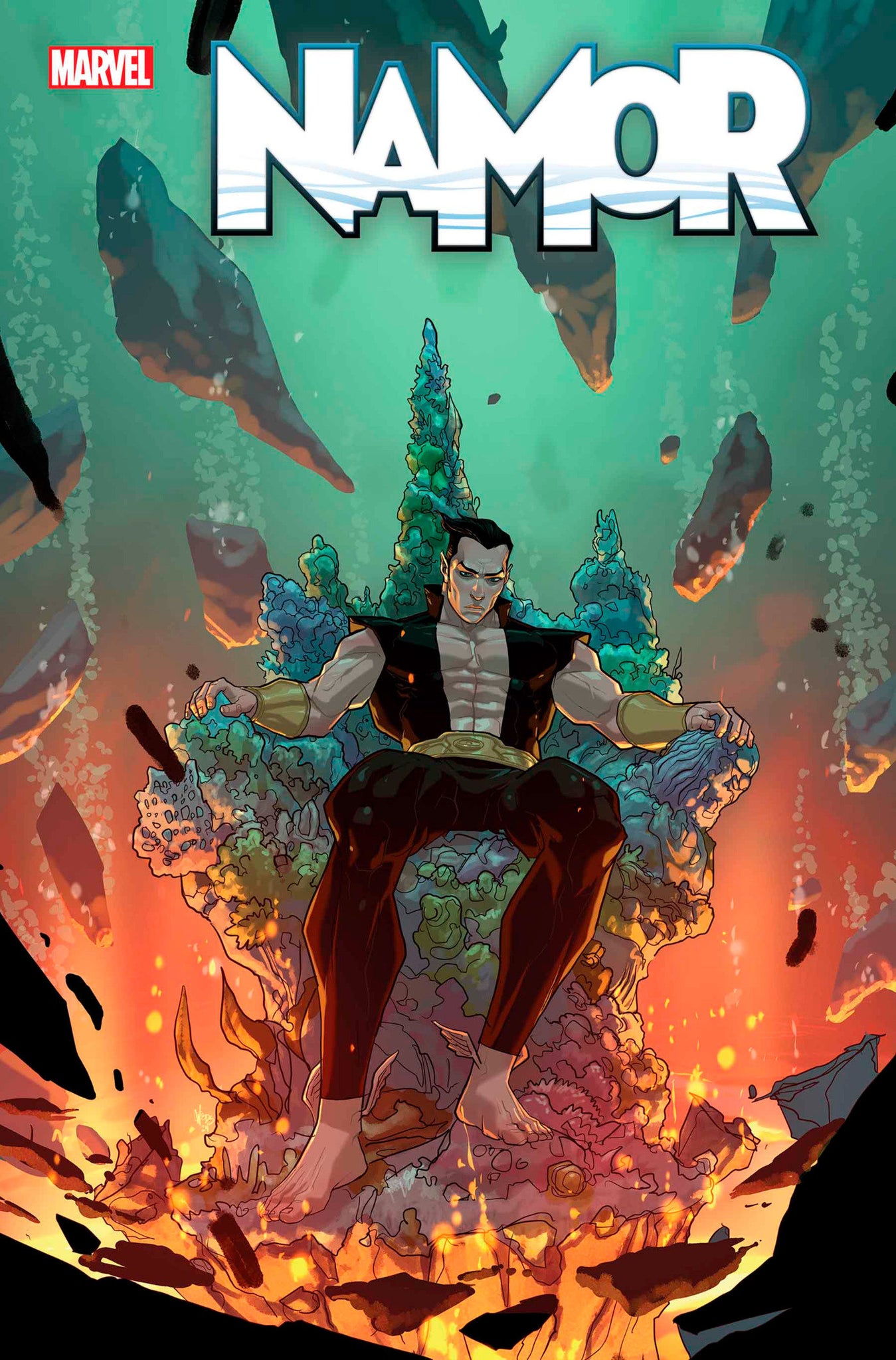 Namor #8 Pete Woods Cover