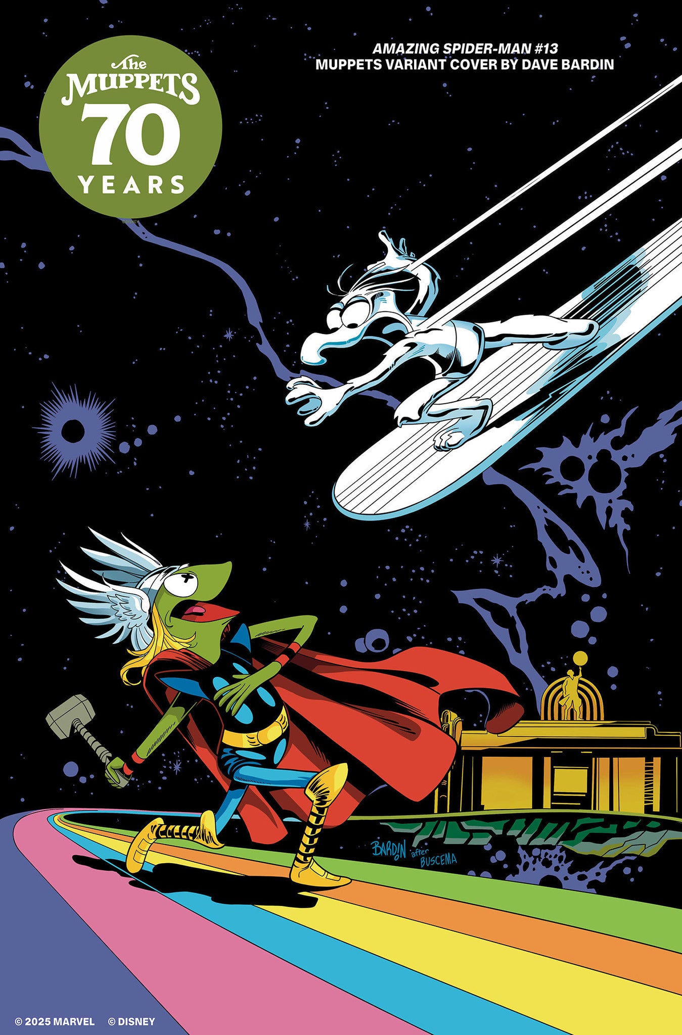 Amazing Spider-Man #13 Dave Bardin Muppets Cover