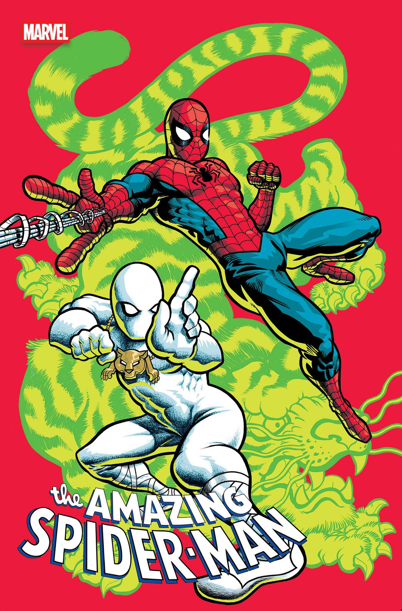 Amazing Spider-Man #13 J. Gonzo White Tiger Team-Up Cover