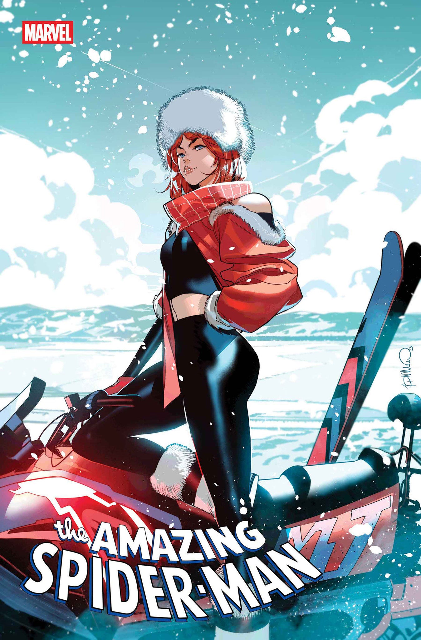 Amazing Spider-Man #18 Simone Di Meo Winter Break  Cover
