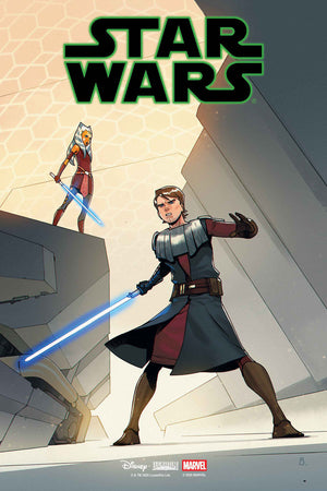 Star Wars #6 Bengal Ahsoka & Anakin Jedi Knights Cover