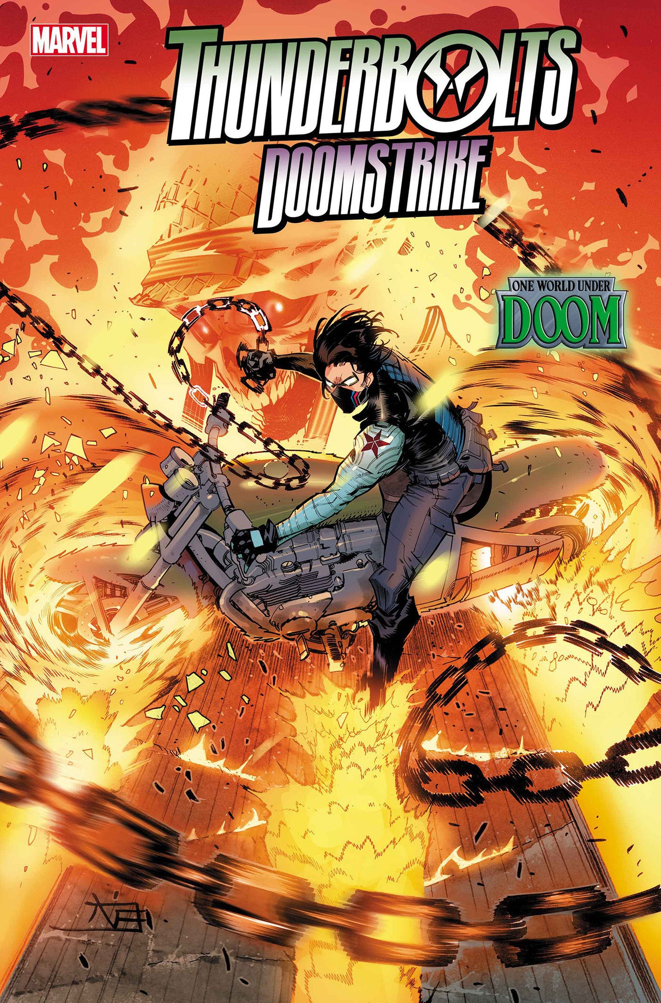 Thunderbolts: Doomstrike #2 Federico Vicentini Cover [DOOM]