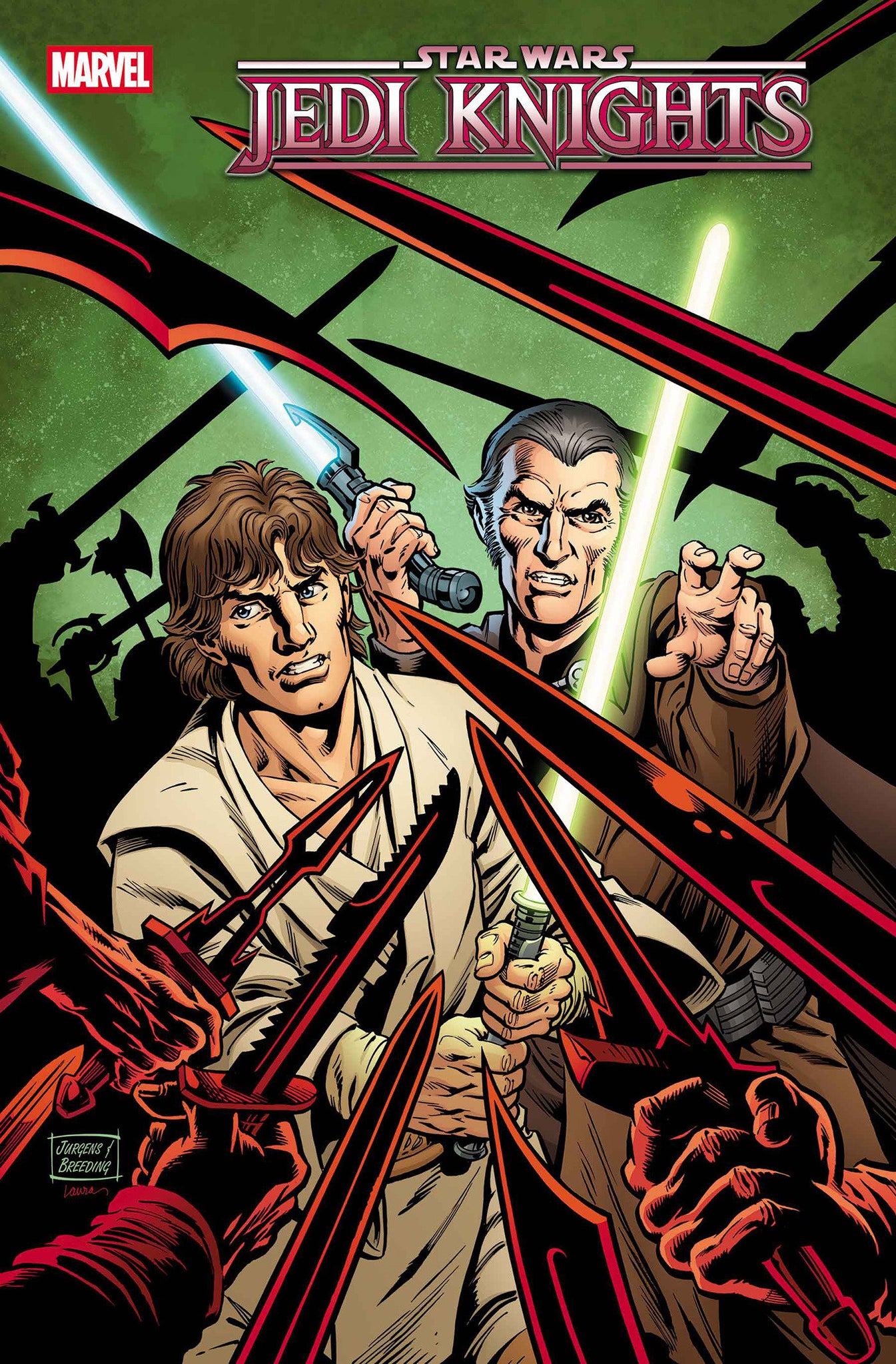 Star Wars: Jedi Knights #9 Dan Jurgens Classic Homage Cover