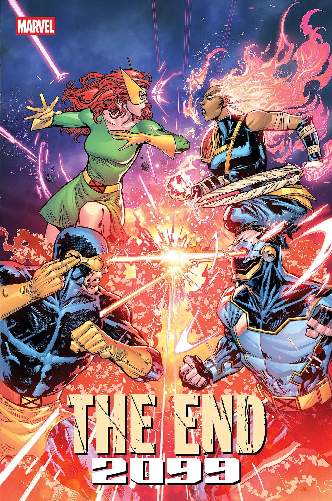 The End 2099 #3 Ken Lashley Battle Cover