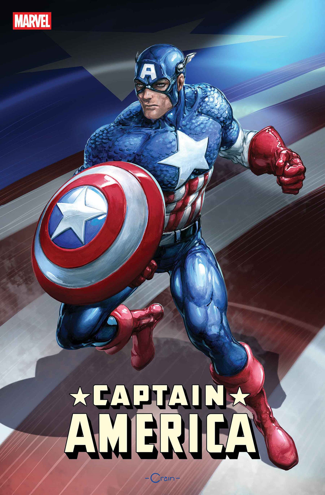 Captain America #7 Clayton Crain Cover