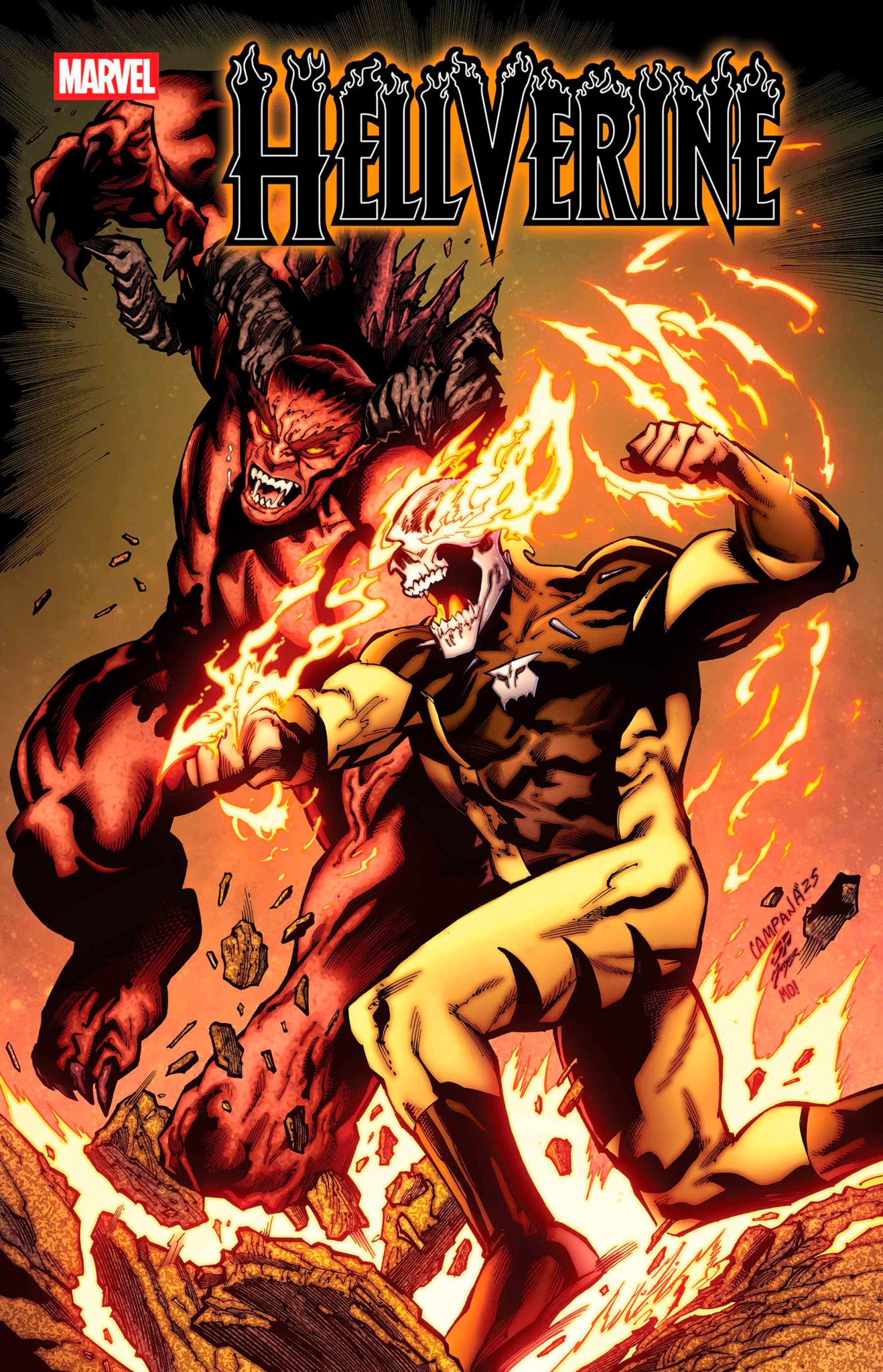 Hellverine #6 Chris Campana Cover
